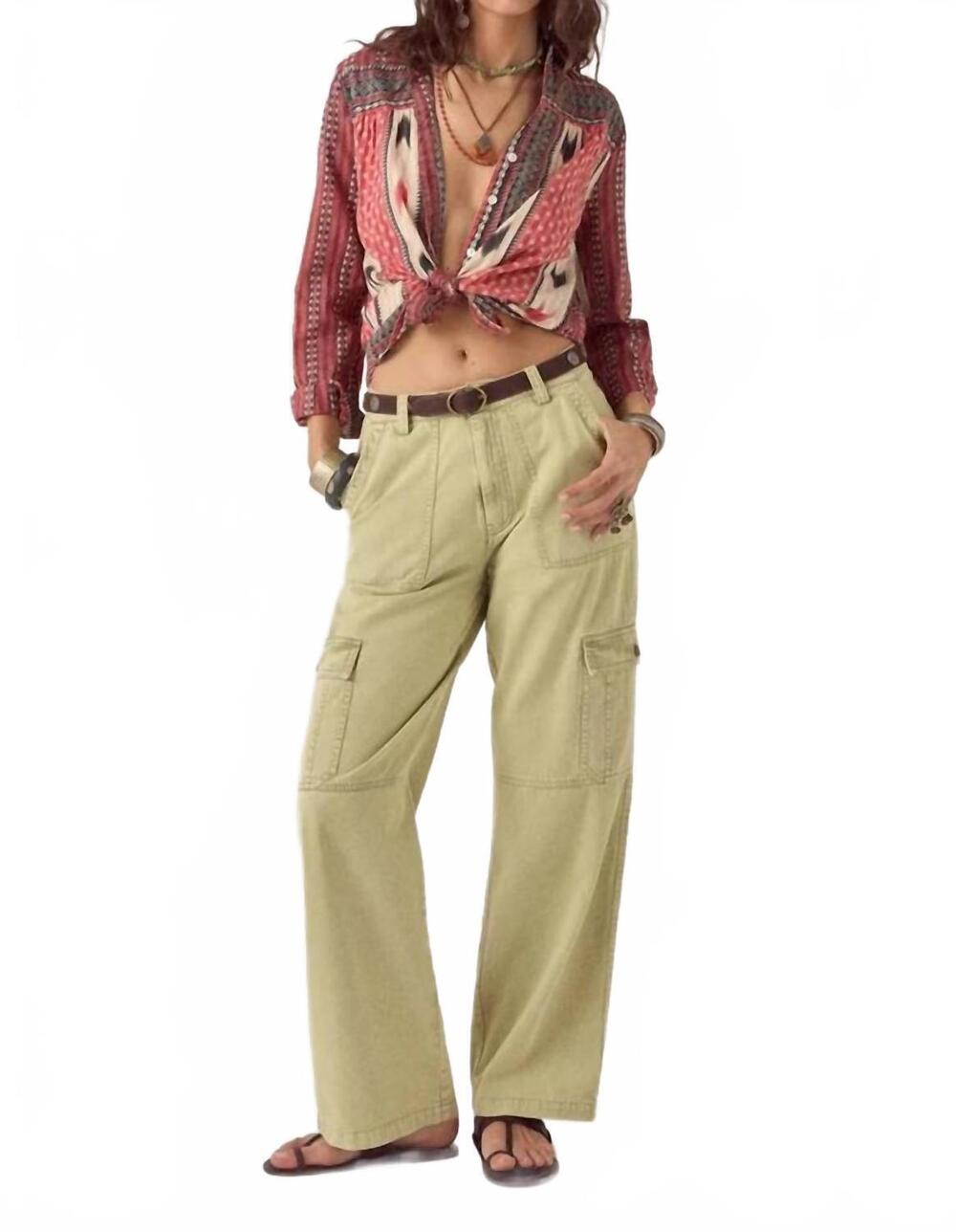 NEW MAISON HOTEL army pika pants in khaki